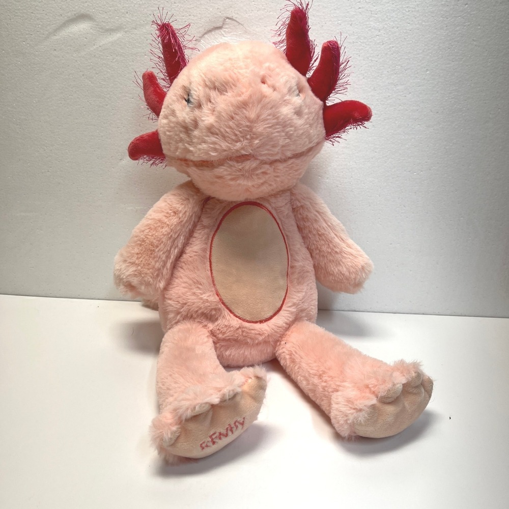Scentsy Buddy Blush The Axolotl 16" Plush Pink Stuffed Animal No Scent Pak SOFT